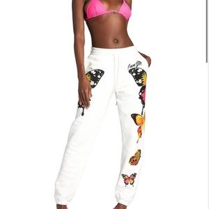 I am gia aporia *SET* butterfly sweatpants joggers and jacket